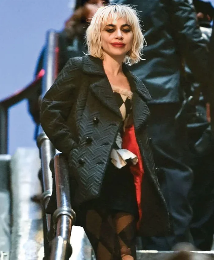 Lady Gaga Joker Folie A Deux 2024 Black Blazer