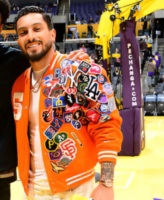 Lakers Game LA Alex Telles Bomber Varsity Jacket For Sale