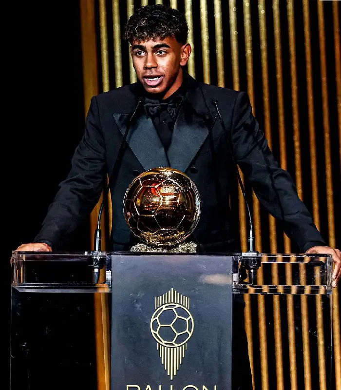 Lamine Yamal Ballon Dor 2026 Black Blazers