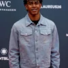 Lamine Yamal Laureus World Awards Denim Jacket For Sale