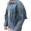 Landman 2024 Michelle Randolph Fringe Jacket