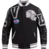 Las Vegas Raiders Black Varsity Jacket
