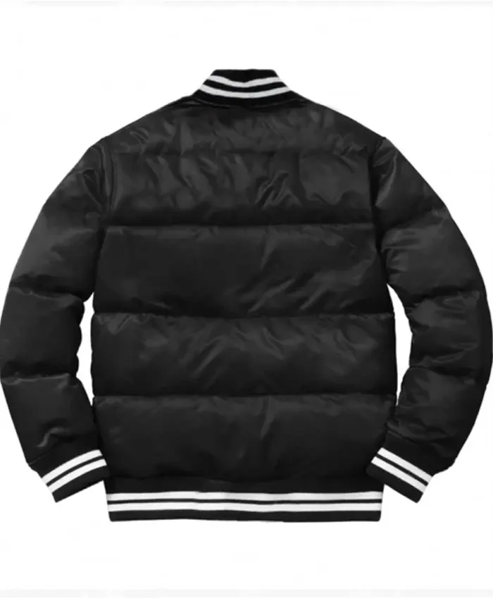 Las Vegas Raiders Bubble Black Varsity Jacket