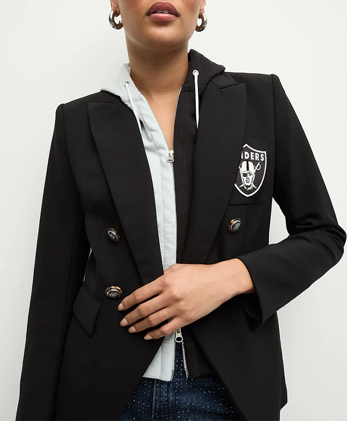 Las Vegas Raiders Dickey Black Blazer