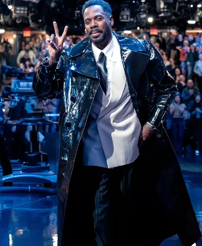 Late Night with Seth Meyers Colman Domingo Coat