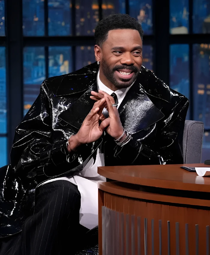 Late Night with Seth Meyers Colman Domingo Coat - Image 2