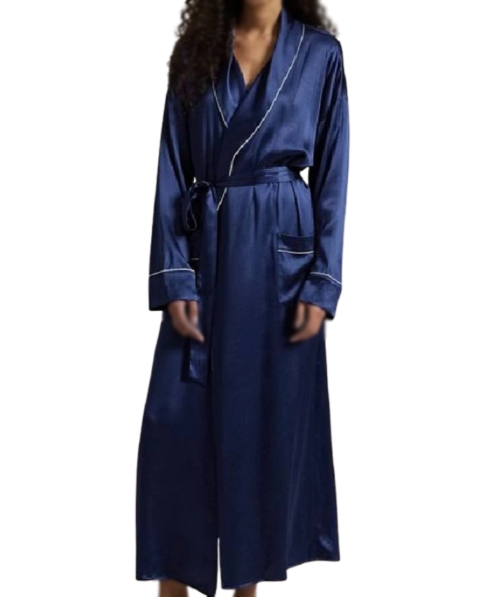 Laura Sanderson The Girlfriend Blue Robe - Image 2
