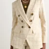 Lauren Koslow Days Of Our Lives 2025 Check Blazer