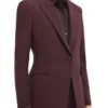 Law And Order S25 Odelya Halevi Maroon Blazer