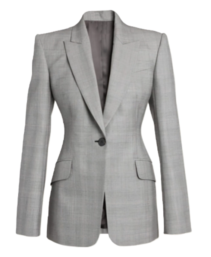 Law And Order SVU S27 Mariska Hargitay Grey Blazer