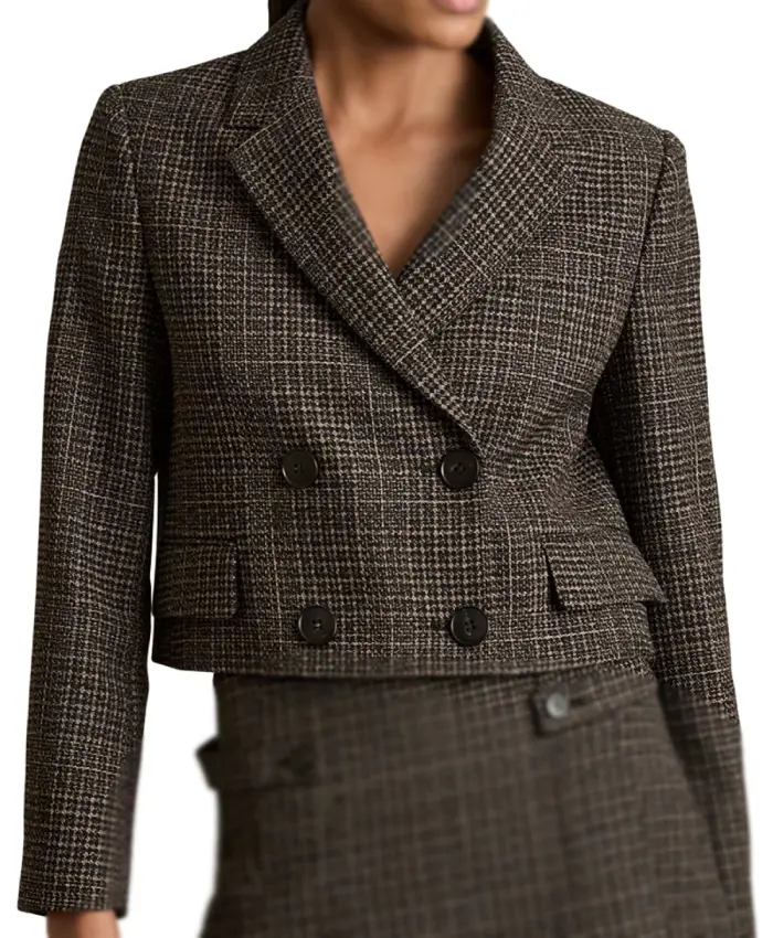 Law And Order SVU S27 Renee Curry Crop Blazer