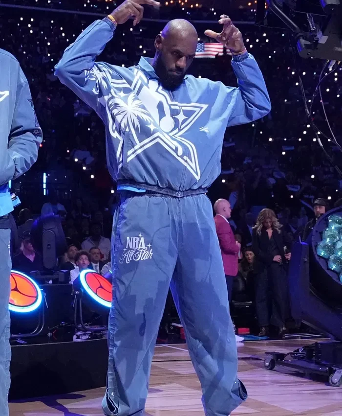 LeBron James 2026 All Star Games Blue Jacket