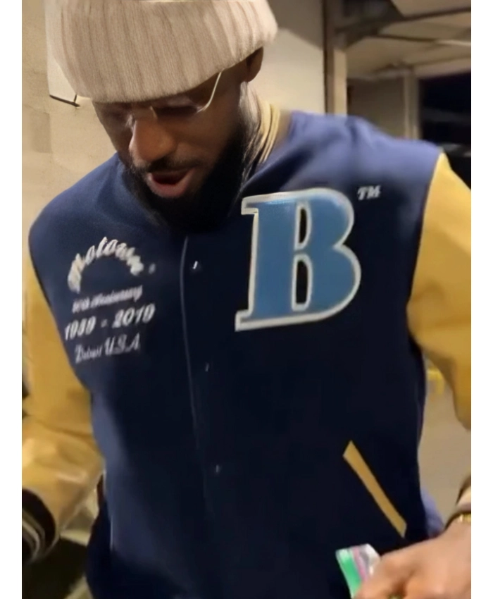 LeBron James Motown Varsity Jacket