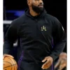 LeBron James Utah Jazz V Los Angeles Lakers Black Pullover Hoodie