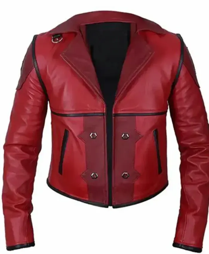 League Of Legends Arcane VI Red Cosplay Jacket