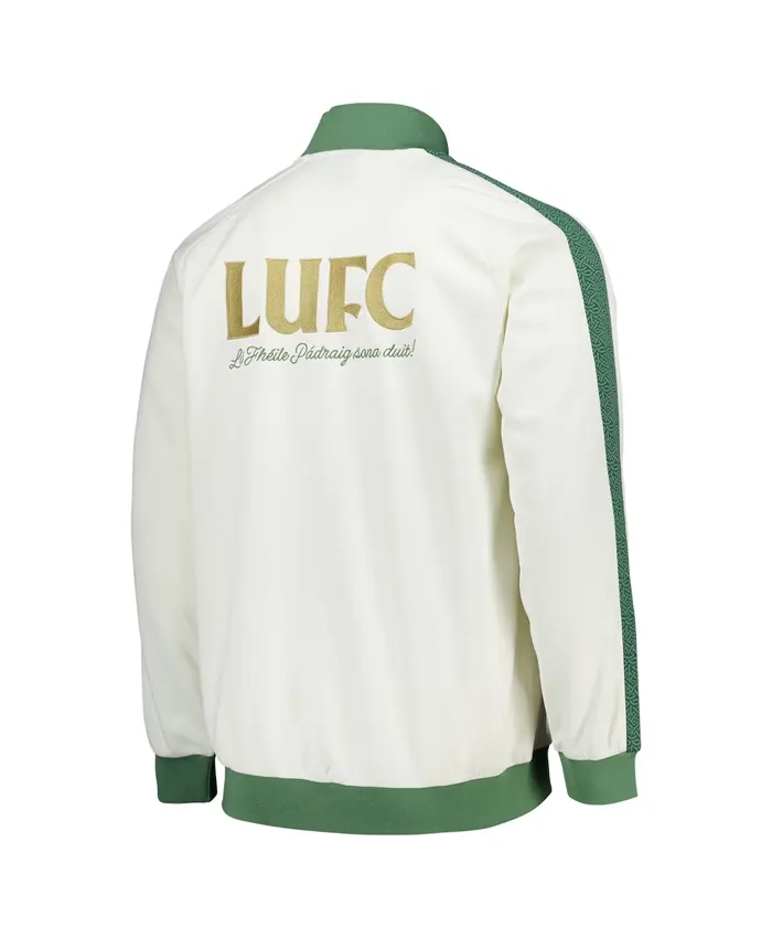 Leeds United St Patricks Day Tricot Track Jacket