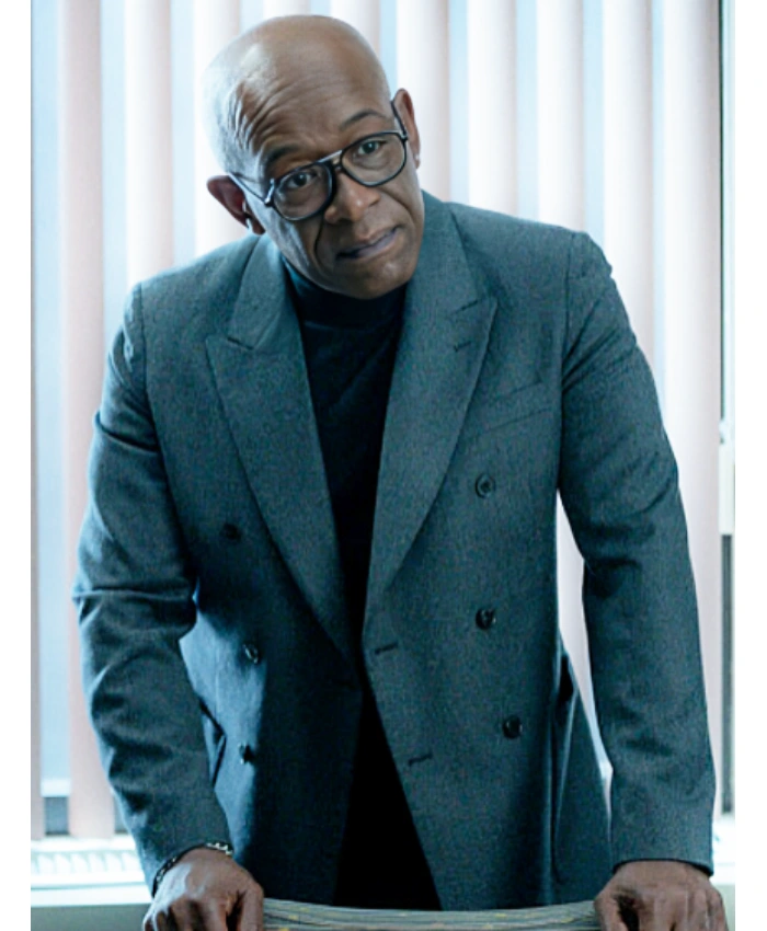 Lennie James Mayor Of Kingstown Frank Moses Grey Blazer
