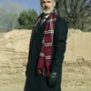 Leonardo Sbaraglia TV Series Maledictions 2025 Black Wool Coat
