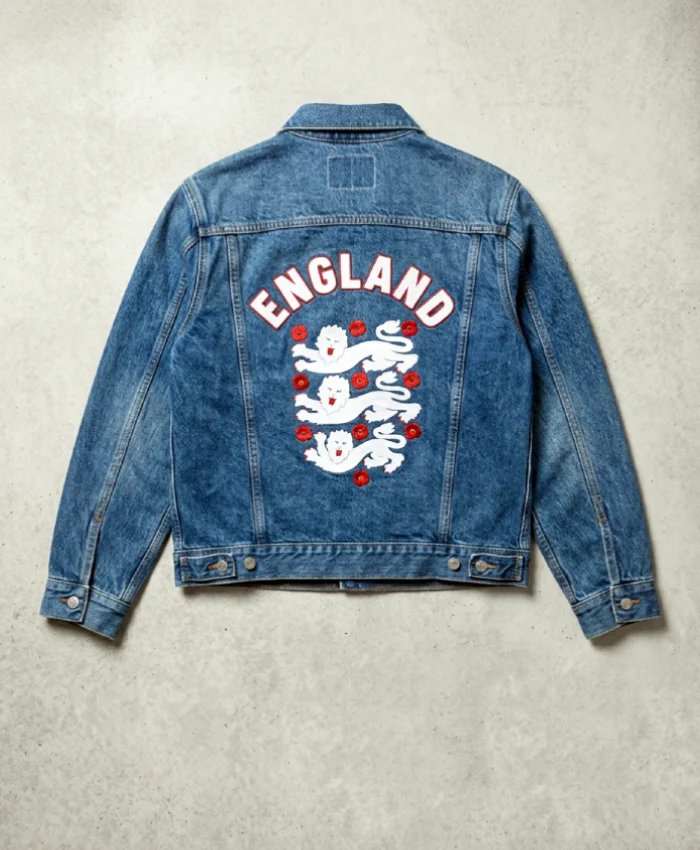 Levis World Cup Football England Denim Jacket