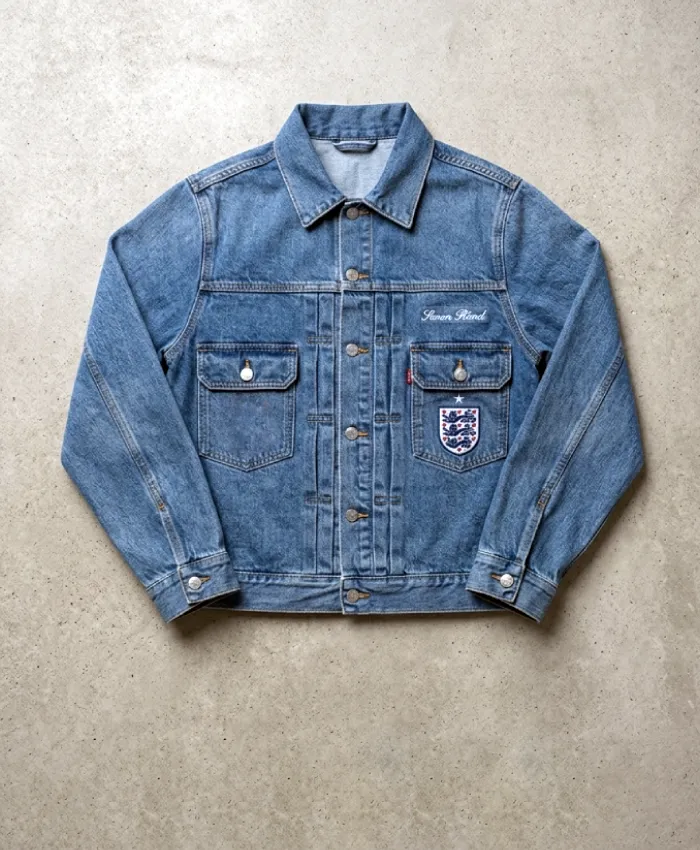 Levis X FIFA World Cup 2026 Football England Denim Jacket