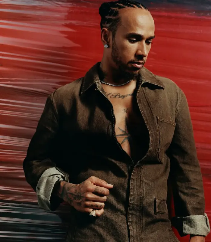Lewis Hamilton Another Man China X Rimowa Jumpsuit