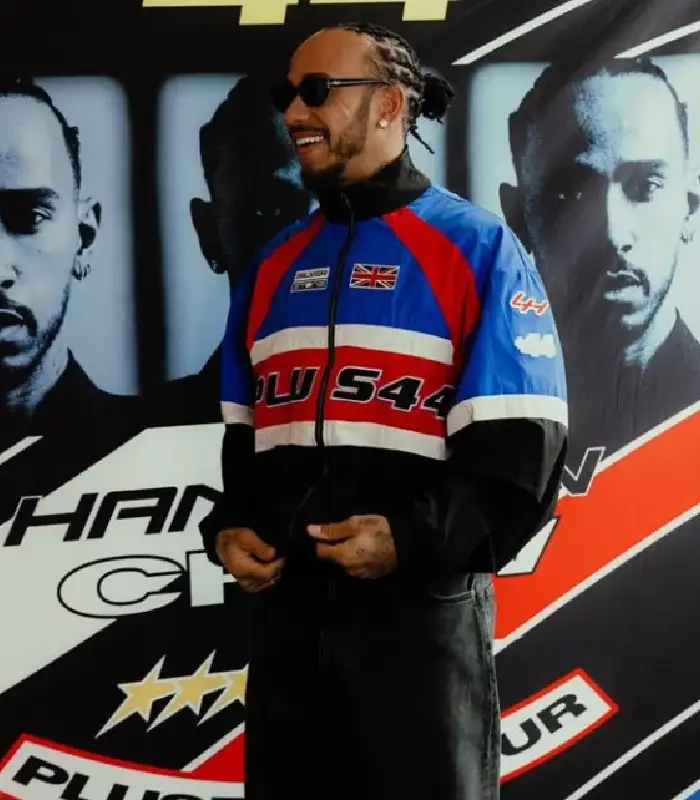 Lewis Hamilton Plus44 Silverstone Track Jacket For Sale