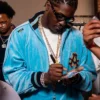 Lil Yachty Atlanta Blue Velour Track Jackets
