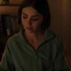 Lily Collins TV Series Emily In Paris Season 5 Full Zip Track Jacket In Green