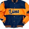 Lincoln Lions Ole Skool Wool Bomber Jacket