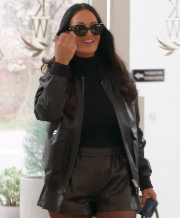 Lisa Barlow Real Housewives Of Salt Lake City S06 Leather Jacket