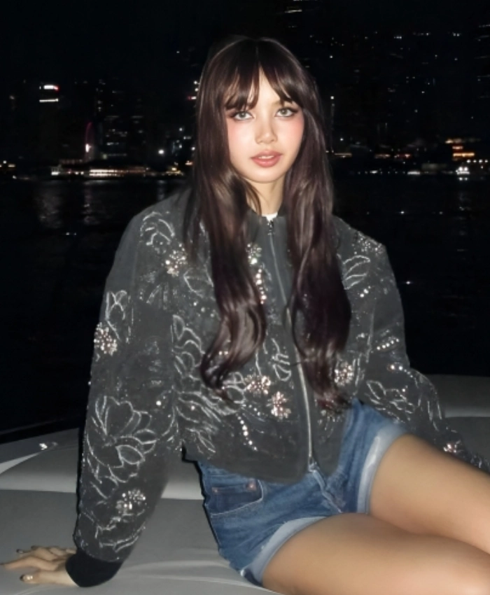 Lisa X Kith Elara Embellished Bomber Jacket
