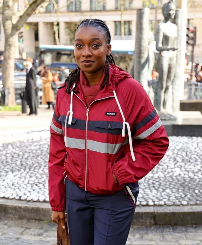 Little Simz Paris Fashion Week Jacket