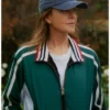 Liz Shrinking TV Series S03 Christa Miller Denim Track Jacket