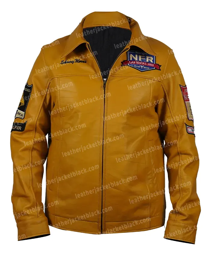 Logan Hay NFR Las Vegas Leather Jacket