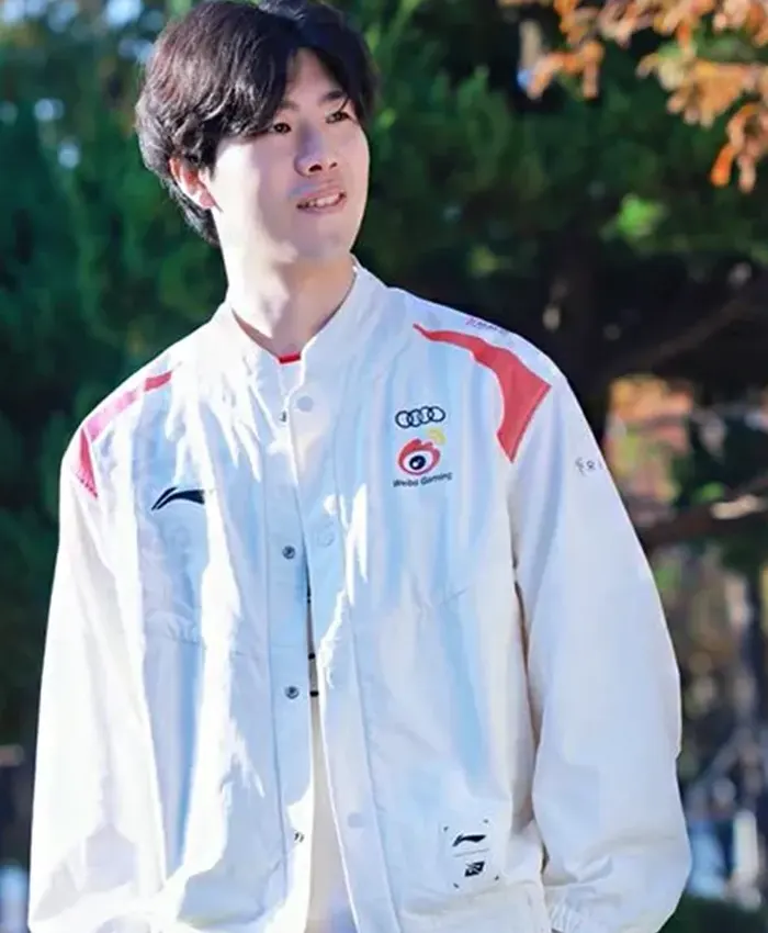 Lol Wbg Lpl Weibo Gaming White Jacket 1