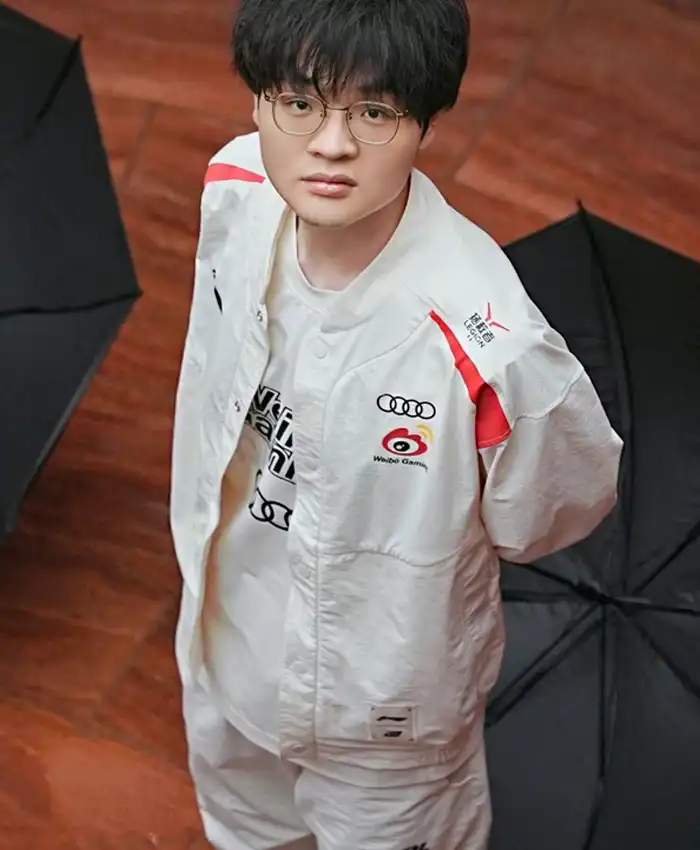 Lol Wbg Lpl Weibo Gaming White Jacket
