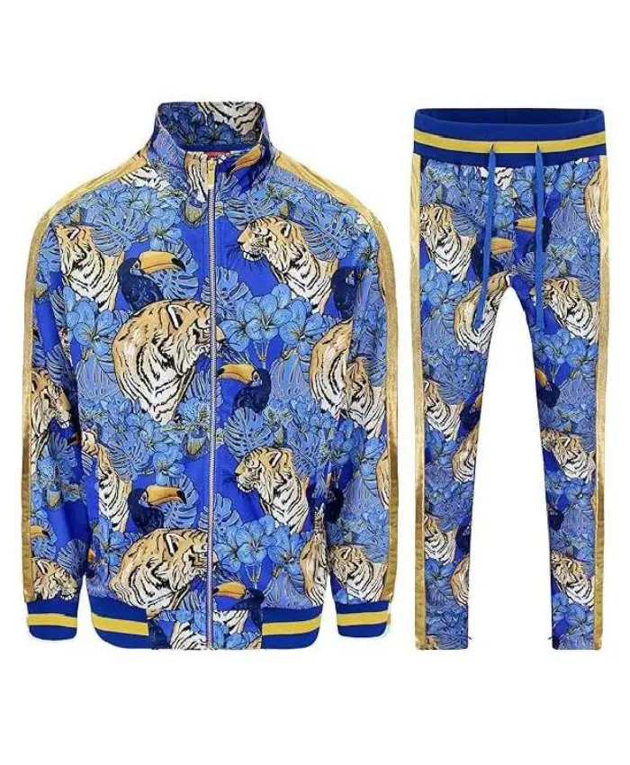 Loot S3 Ron Funches Tiger Pattern Tracksuit Buy Now