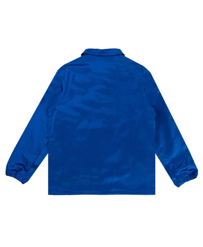 Los Angeles Angels Full Snap Satin Royal Windbreaker