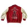 Los Angeles Angels World Series Champion 2002 RedOff White Jacket