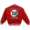Los Angeles Angels World Series Full Zip Wool Varsity Red Jacket