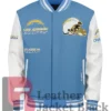 Los Angeles Chargers Mashup Varsity Blue And White Jacket