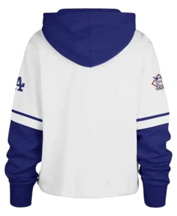 Los Angeles Dodgers 47 White Trifecta Hoodie