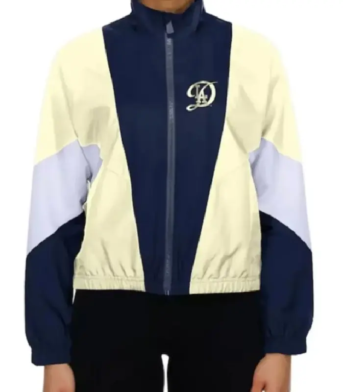 Los Angeles Dodgers City Connect Full Zip Windbreaker Jackets