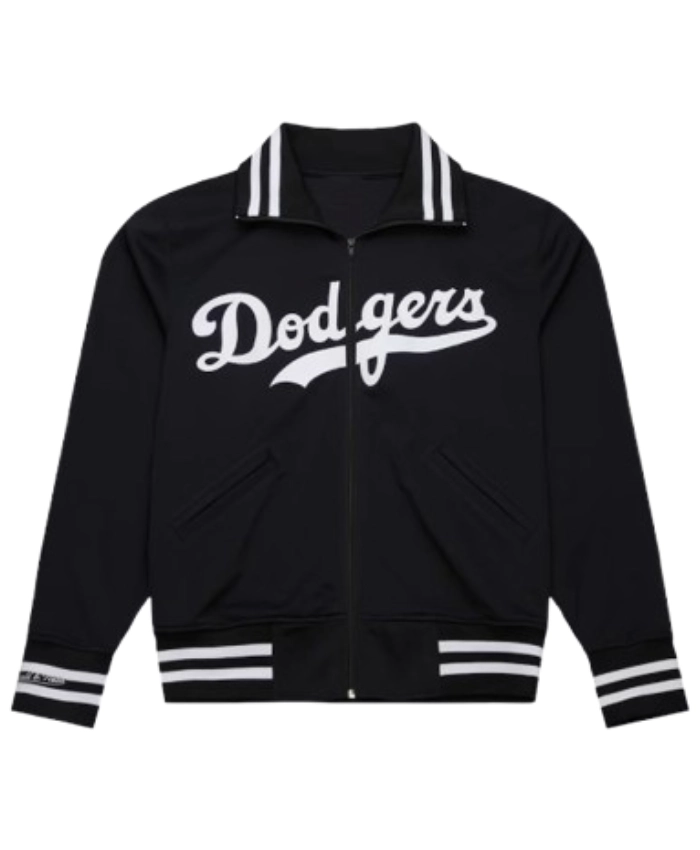 Los Angeles Dodgers Mitchell Ness Cooperstown Batting Practice Black Jacket