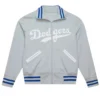 Los Angeles Dodgers Mitchell Ness Cooperstown Batting Practice Grey Jacket