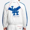 Los Angeles Dodgers Off Season x MLB White Track Jacket Men