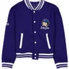 Los Angeles Dodgers X Betty Boop Blue Varsity Jacket