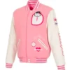 Los Angeles Dodgers X Hello Kitty Reversible Bomber Jacket