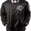 Los Angeles Kings Black Letterman Varsity Jacket