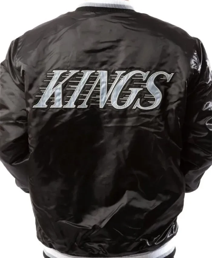 Los Angeles Kings Black Varsity Jacket